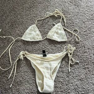 Elegant White Bikini Set